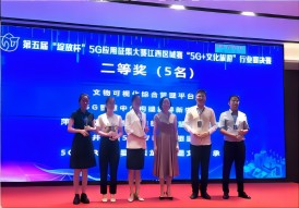 深圳腾网与安源文广新旅局联合项目获大赛二等奖